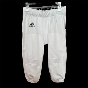 Adidas Youth Press Coverage Football Pants Size YM (Youth Medium) White NWT